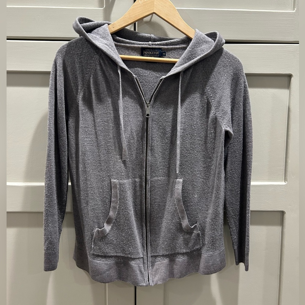 Pendleton cardigan hoodie